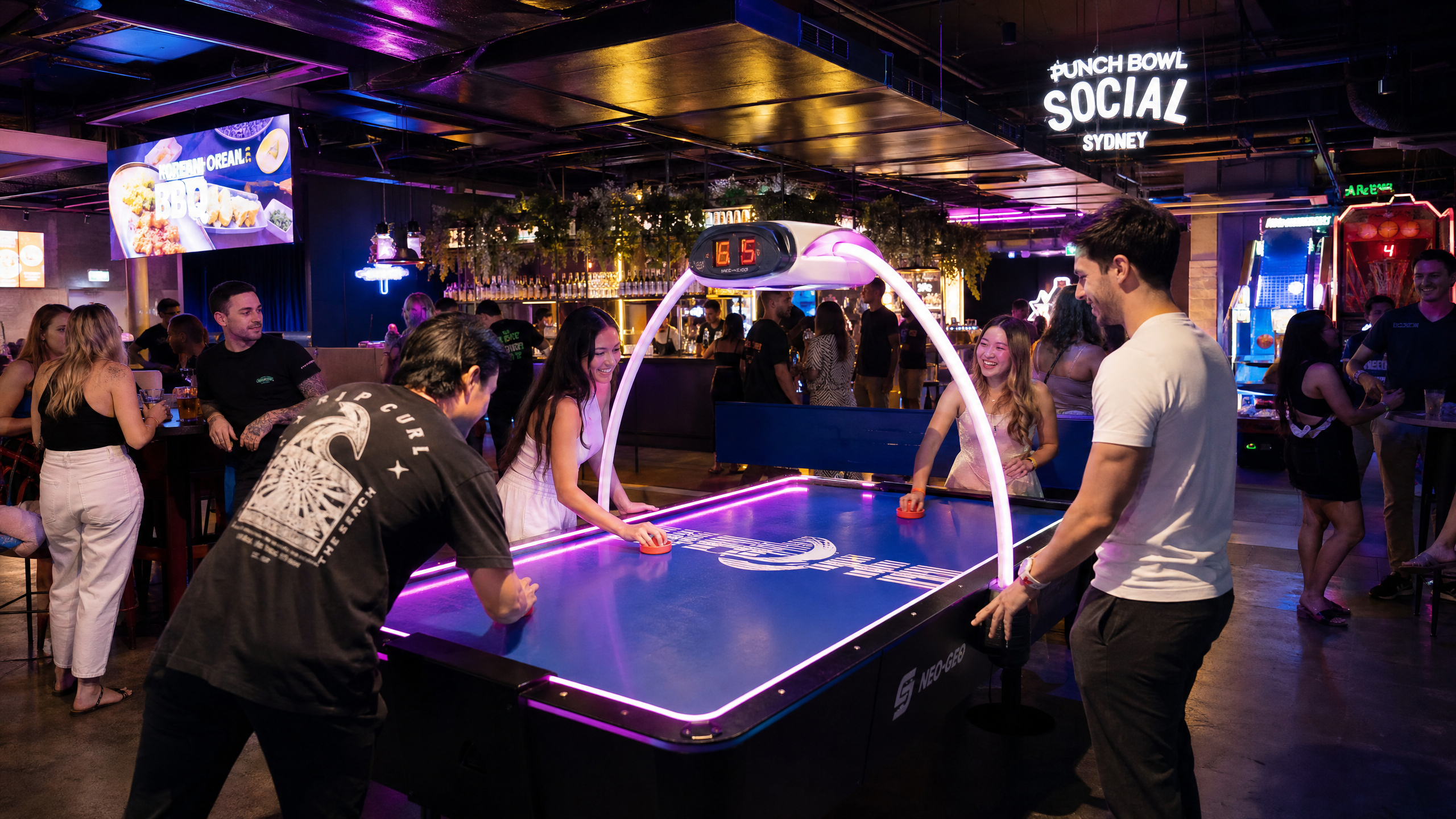 NeonRaid social gaming venue in Australia